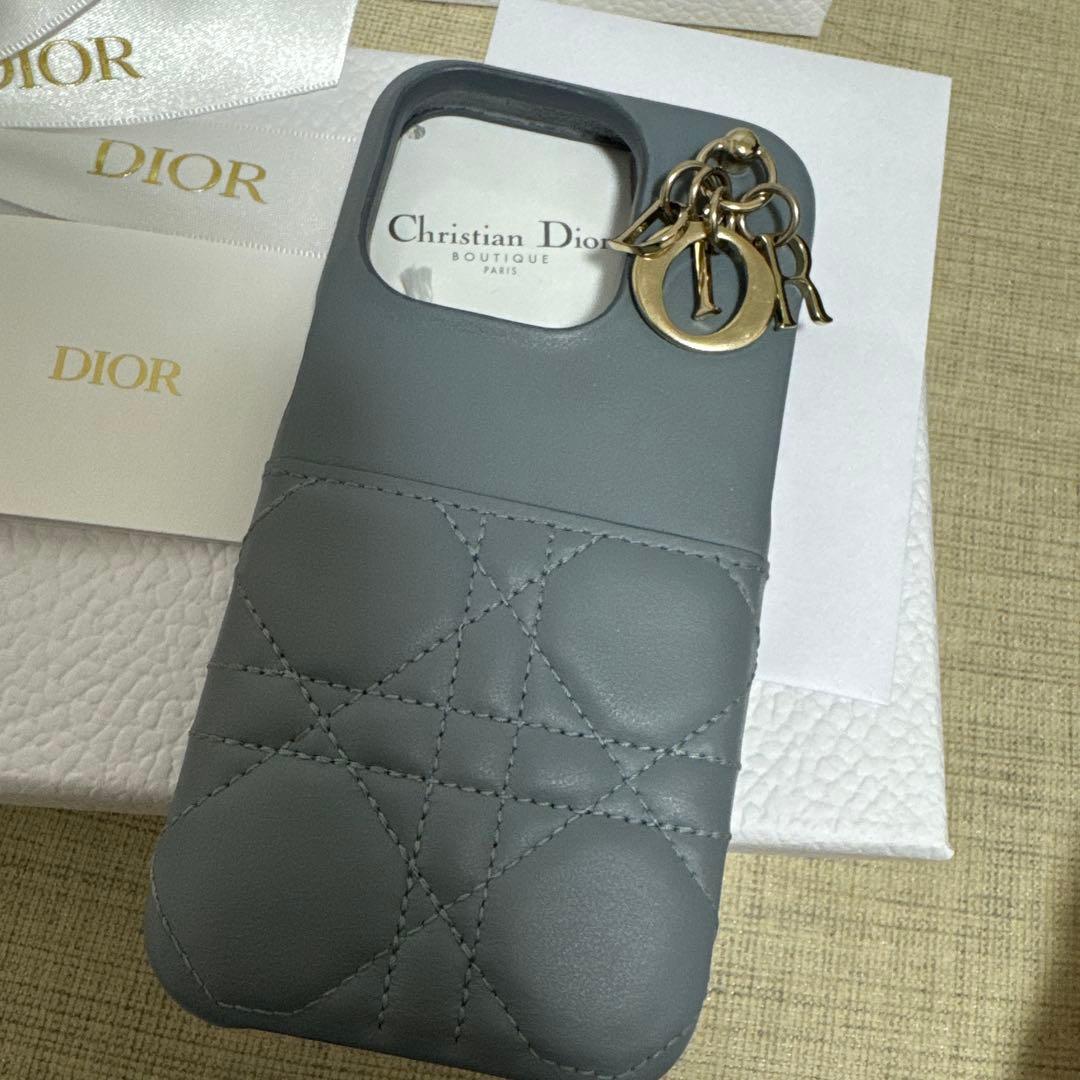 今だけ限定値下げLady Dior iPhone15proケース　本物購入証明有
