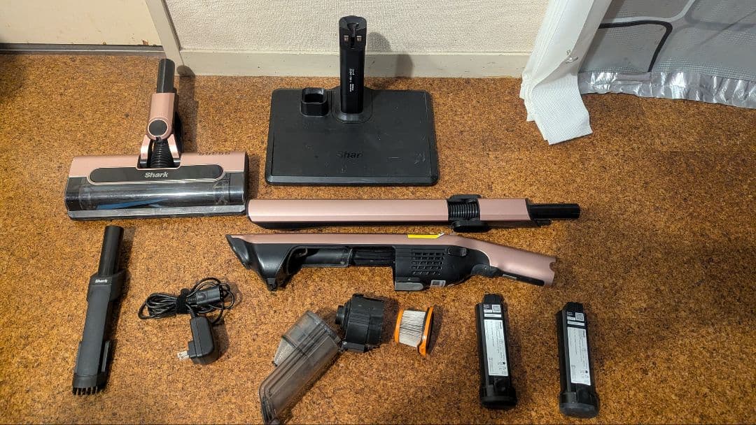 シャーク EVOPOWER CS501J 予備バッテリー付き