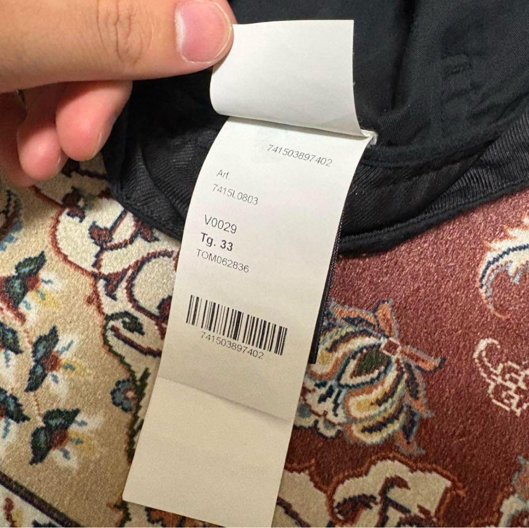 STONE  ブラックショートパンツ W33