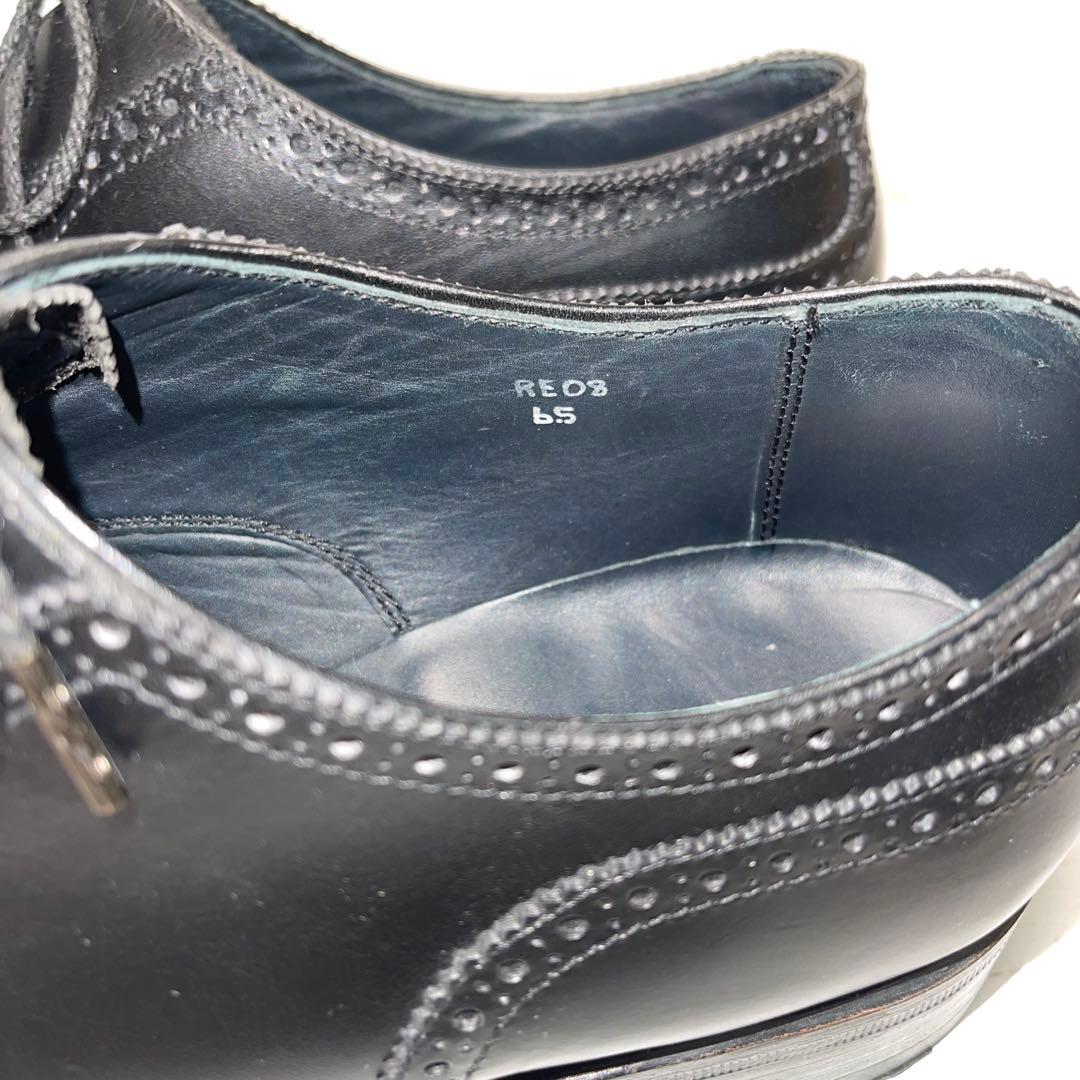 神匠 RE08 クォーターブローグ【US6.5≒24.0cm】純正シューツリー付