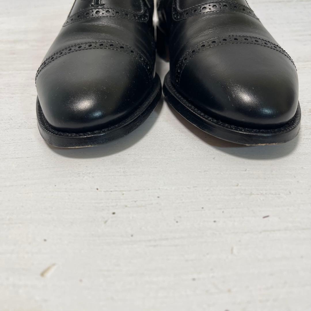 神匠 RE08 クォーターブローグ【US6.5≒24.0cm】純正シューツリー付