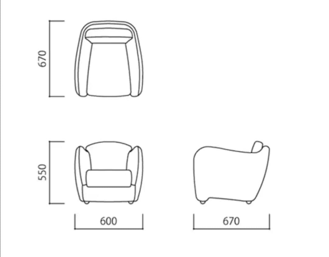 【IDEE】MINI MILLER ARM CHAIR