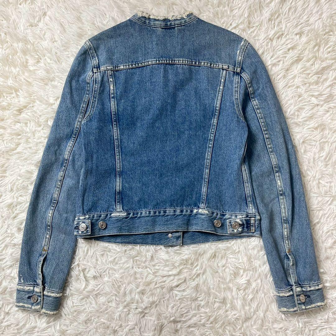 Acne Studios デニムジャケット　ノーカラー　BTSテテ着用　34