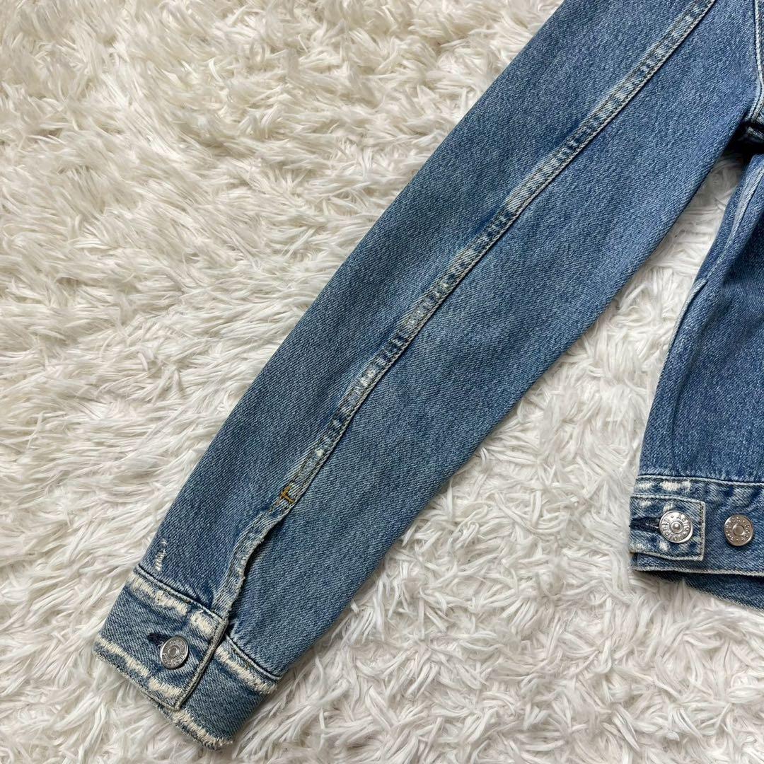 Acne Studios デニムジャケット　ノーカラー　BTSテテ着用　34