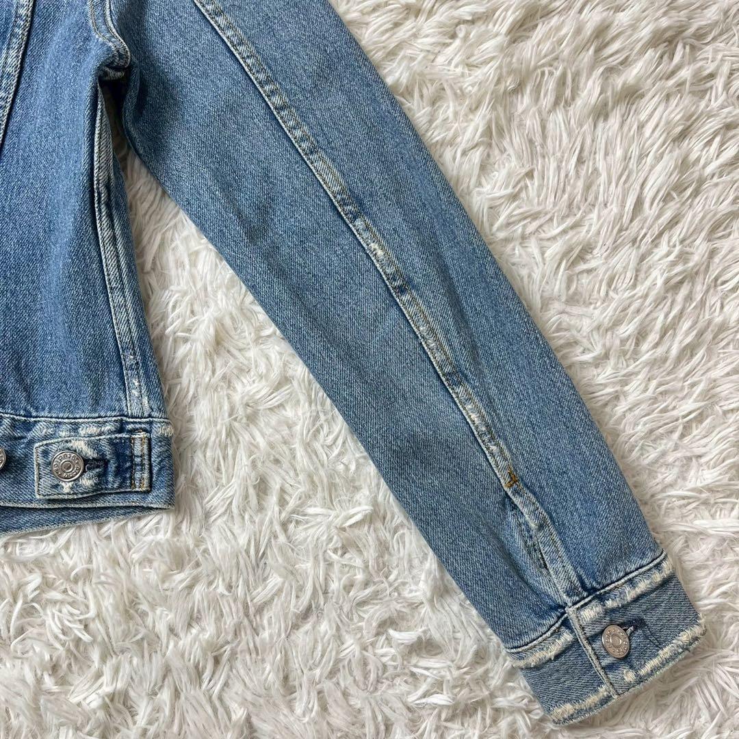 Acne Studios デニムジャケット　ノーカラー　BTSテテ着用　34