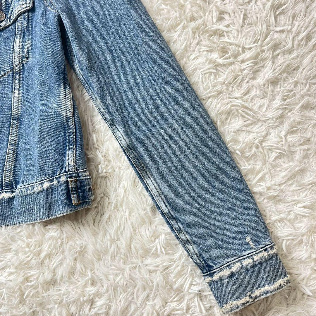 Acne Studios デニムジャケット　ノーカラー　BTSテテ着用　34