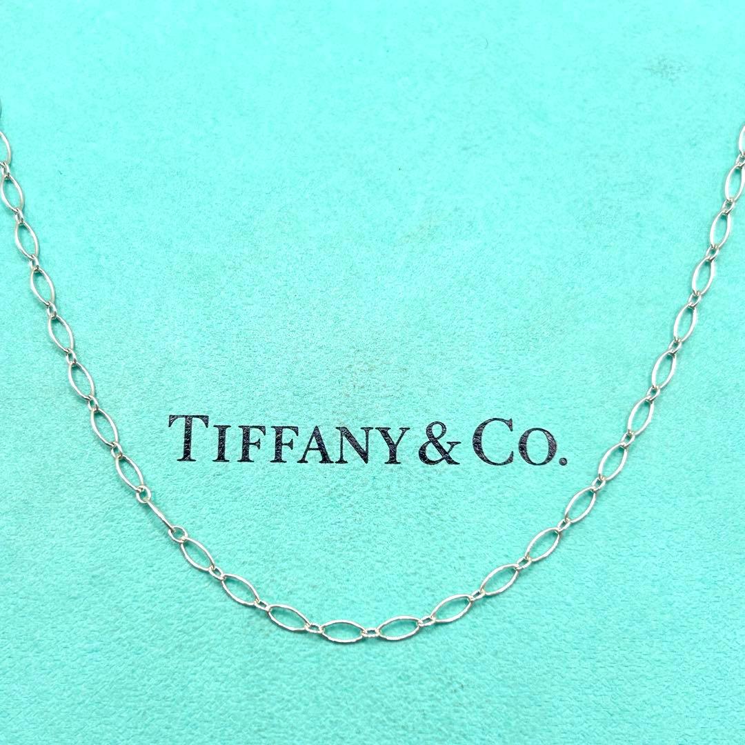 クリームティ　ティファニー　オーバル　リンク　チェーン　ネックレス