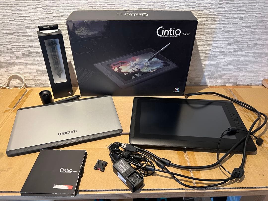 Wacom Cintiq13hd DTK-1300液晶タブレット動作確認済