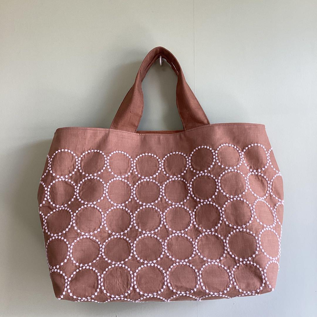 専用です！ミナペルホネンタンバリンブラウントートバッグハンドメイド