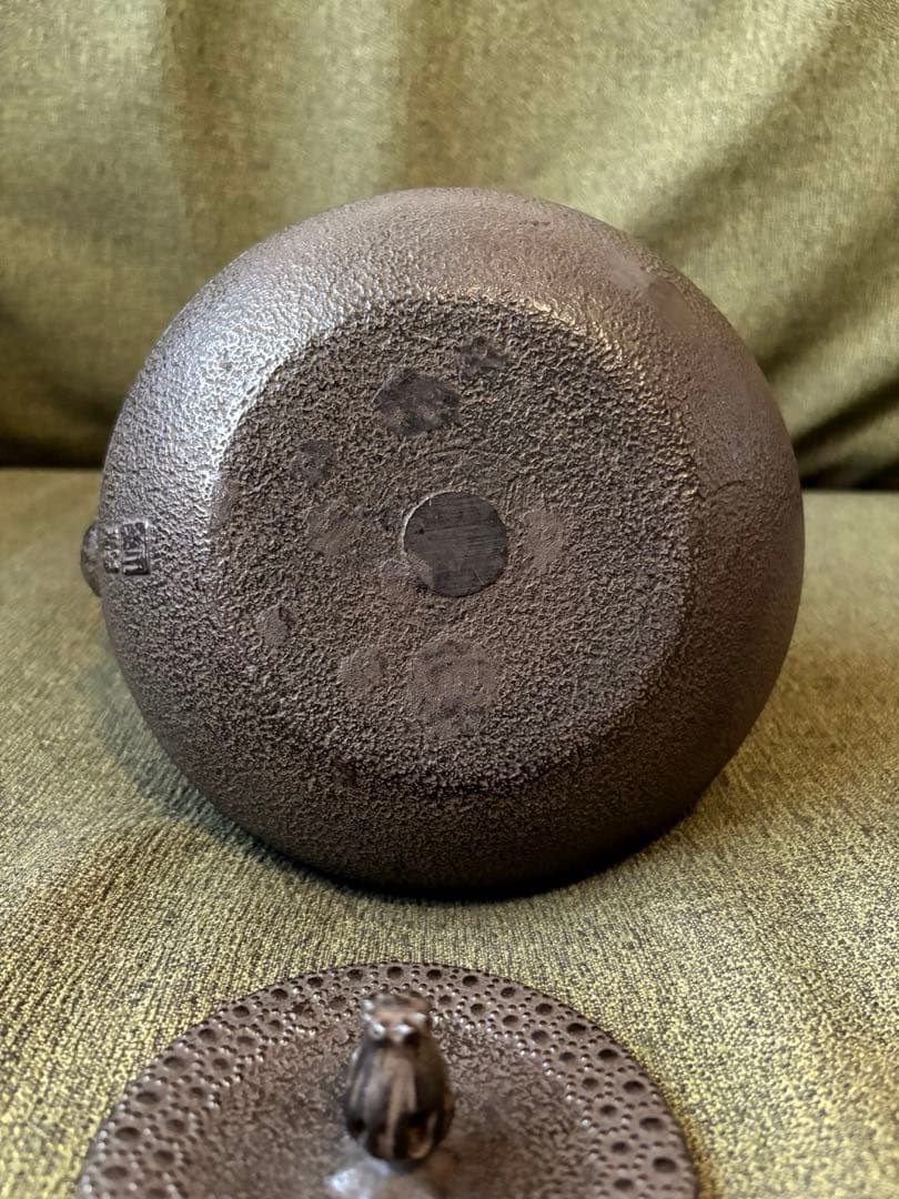 薫山　南部鉄瓶　2.1ℓ 亀甲　南部鉄器　盛岡