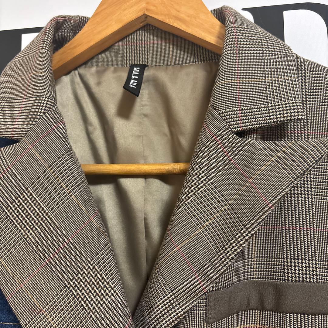 AULA AILA✴︎デニムコンビネーションジャケット