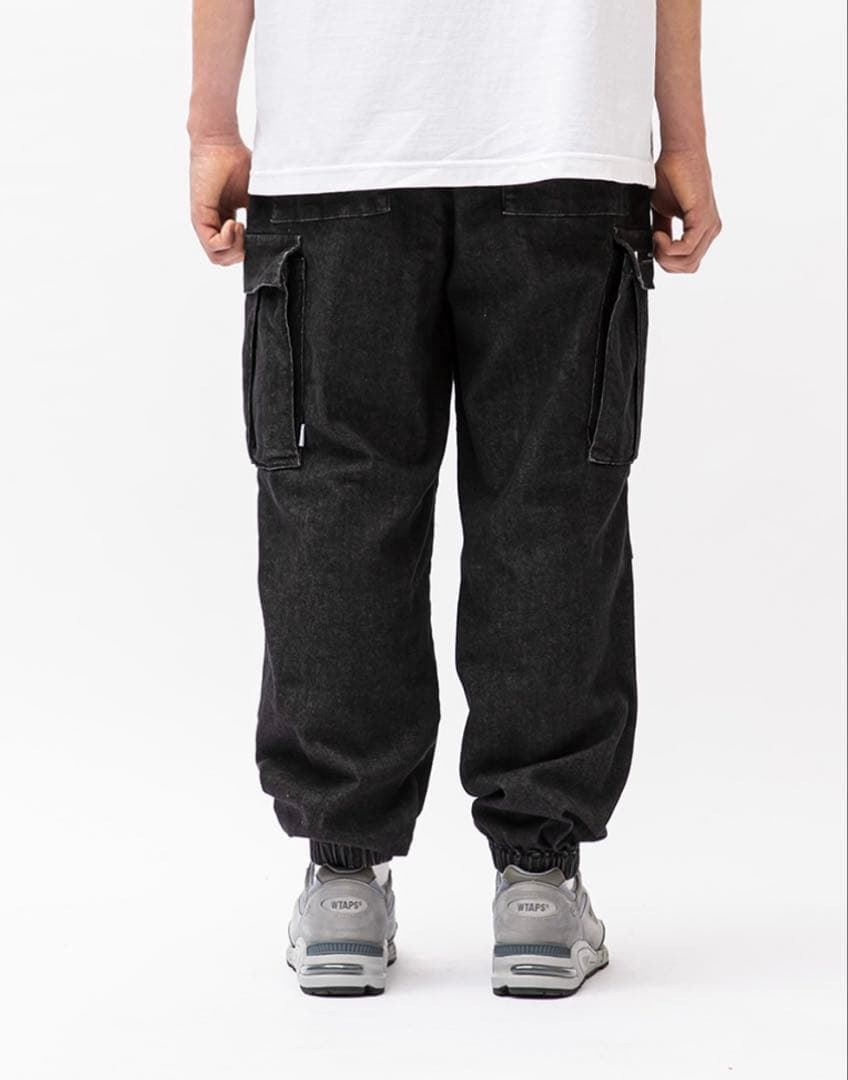 パンツ Milt2001 / Trousers / Cotton. DenimBlack
