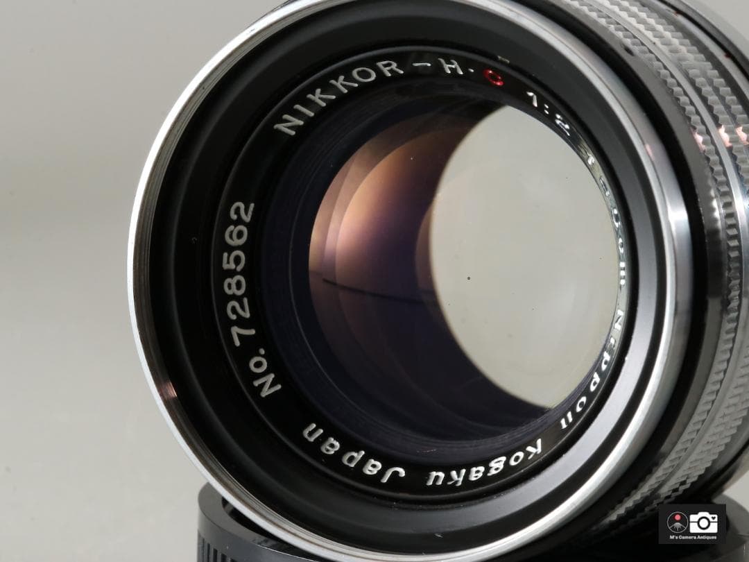 美品Nikkor H C 5ｃm F/2 黒帯ライカＬ３９レンズ整備済