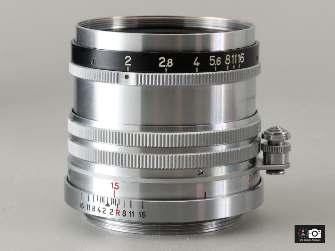 美品Nikkor H C 5ｃm F/2 黒帯ライカＬ３９レンズ整備済