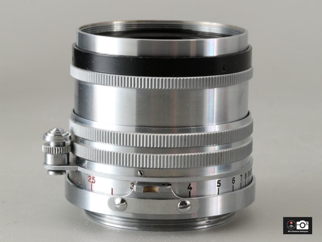 美品Nikkor H C 5ｃm F/2 黒帯ライカＬ３９レンズ整備済