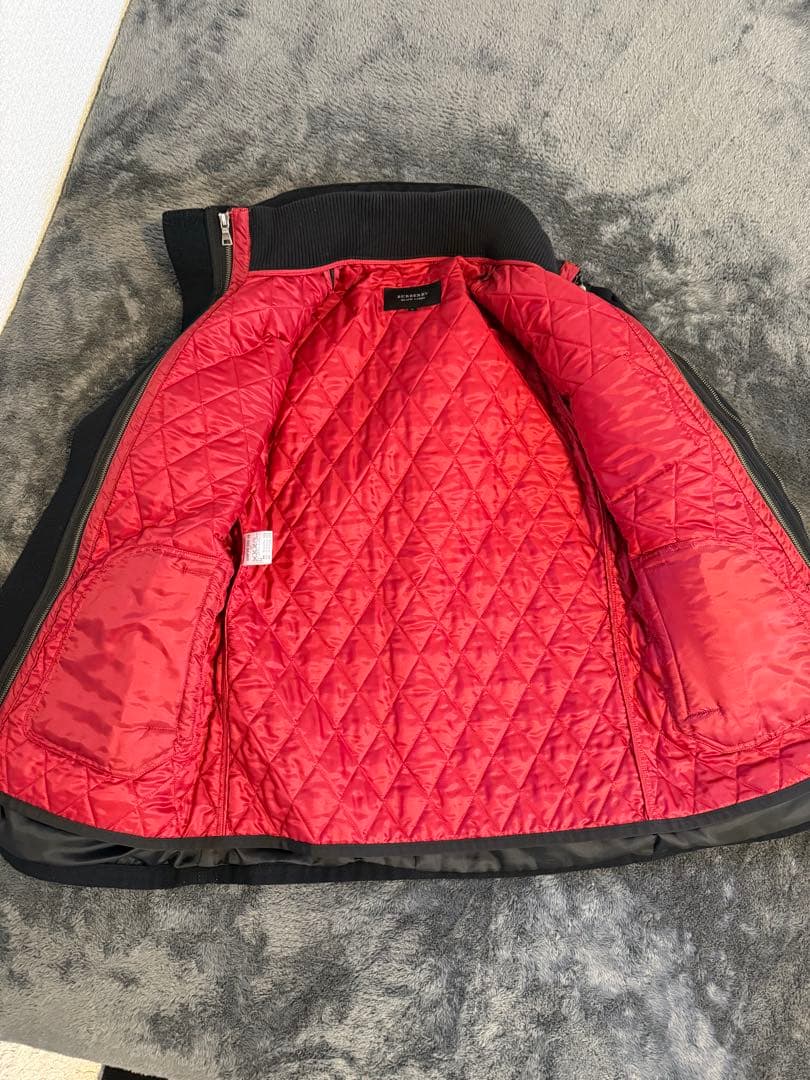 BURBERRY ウールコート 黒色 LL