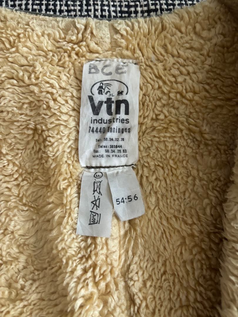 フランス製 Vtn Industries フレンチワーク ベスト ジャケット