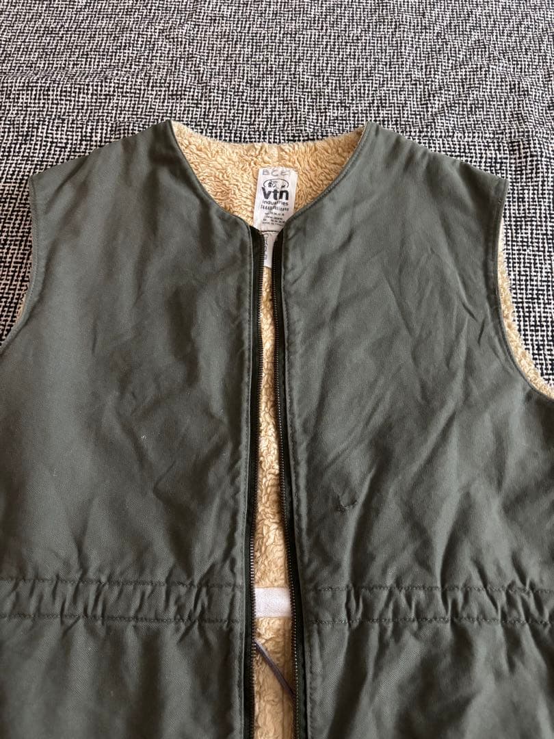 フランス製 Vtn Industries フレンチワーク ベスト ジャケット
