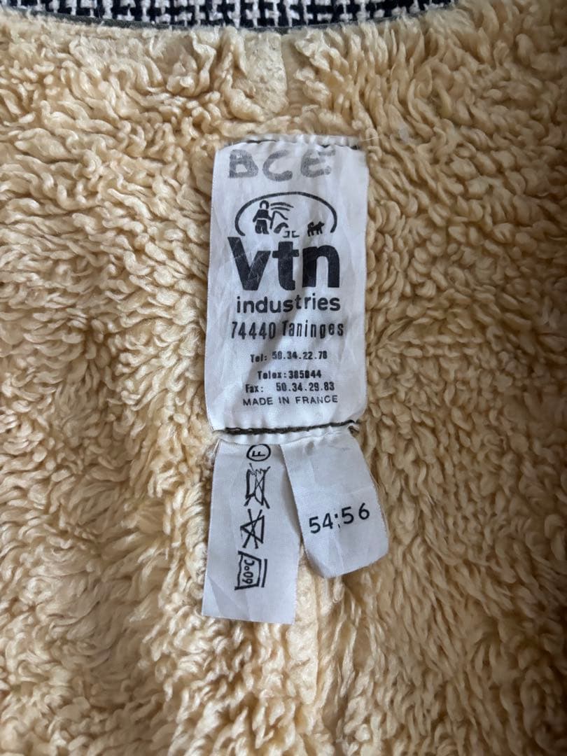 フランス製 Vtn Industries フレンチワーク ベスト ジャケット