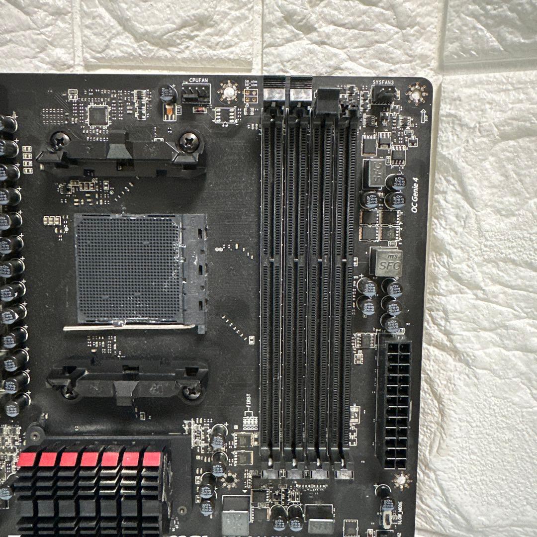 正常動作品　取説他付属品付　msi ATX マザーボード　970 GAMING