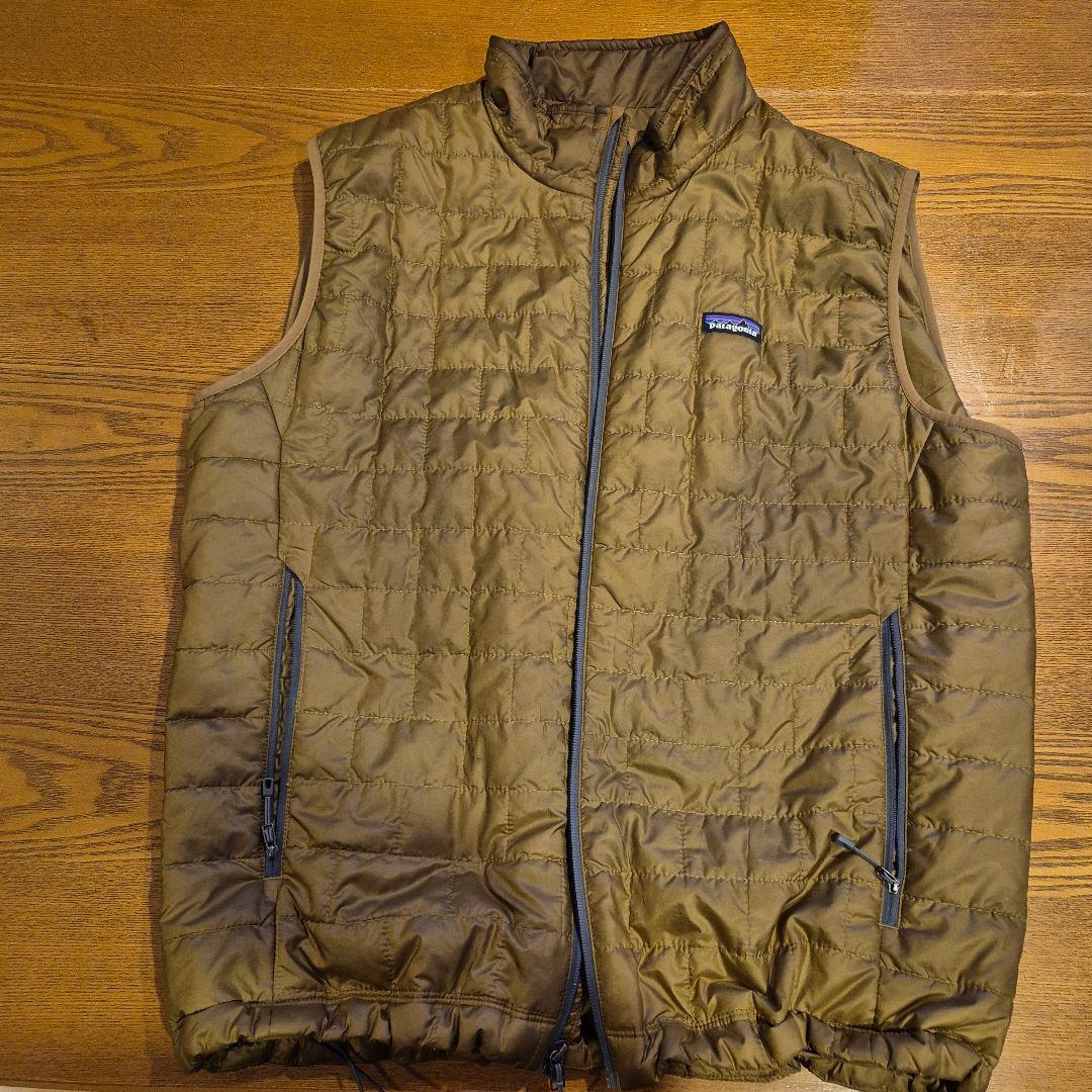 patagonia XL ナノパフオリーブグリーン