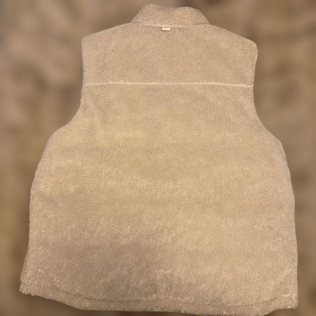 Patagonia リバーシブルベスト メンズベージュブラウン