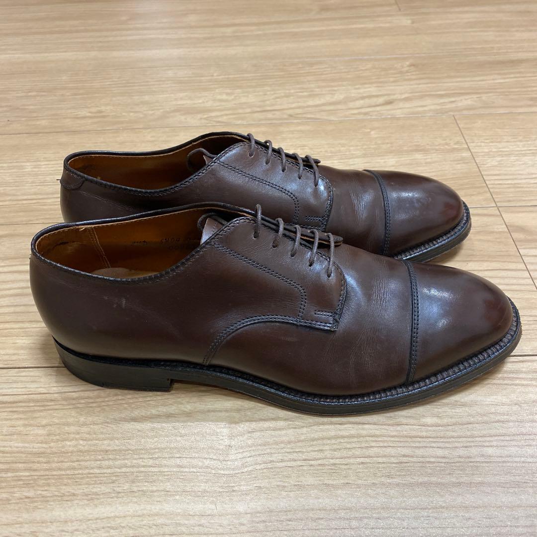 ダークブラウン レザー ドレスシューズ