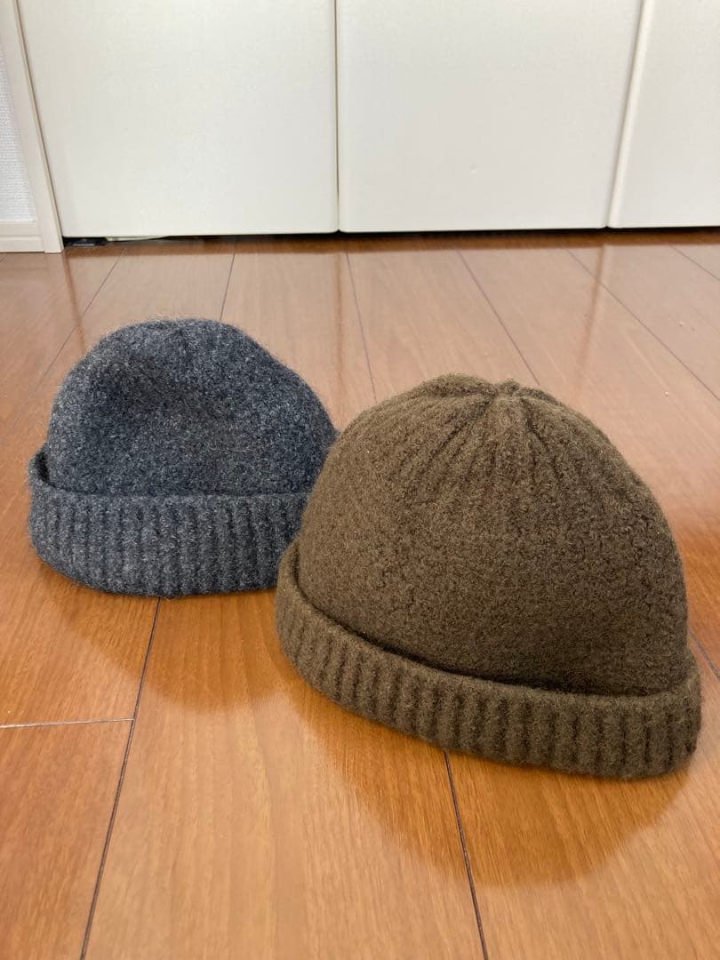 ☆年末セール REDDISH BROWN ／ KNIT CAP 2点セット