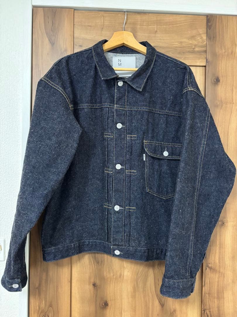 New Manual #001ニューマニュアル Tバック デニム ジャケット