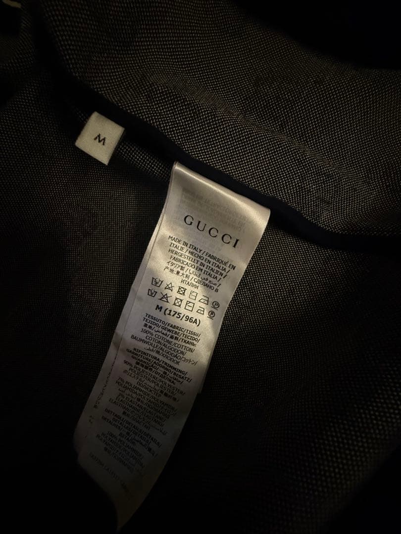 美品グッチセットアップメンズM