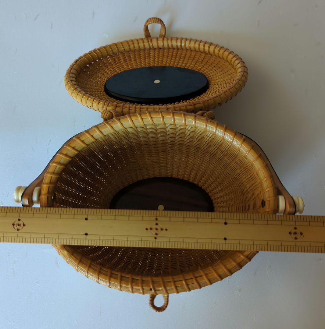 ナンタケットバスケット　作家物