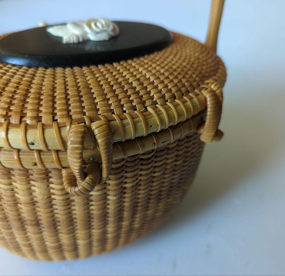 ナンタケットバスケット　作家物