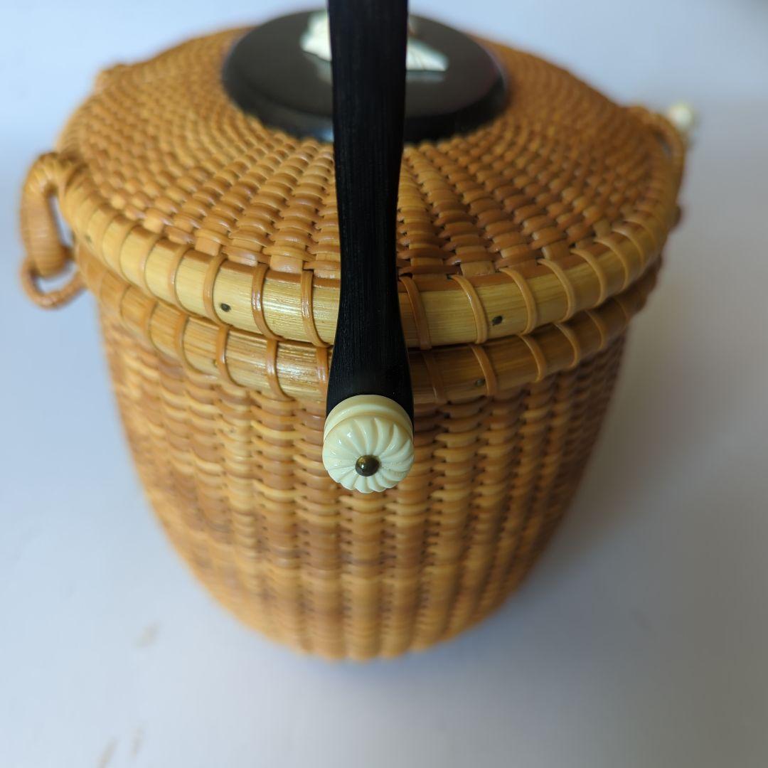 ナンタケットバスケット　作家物