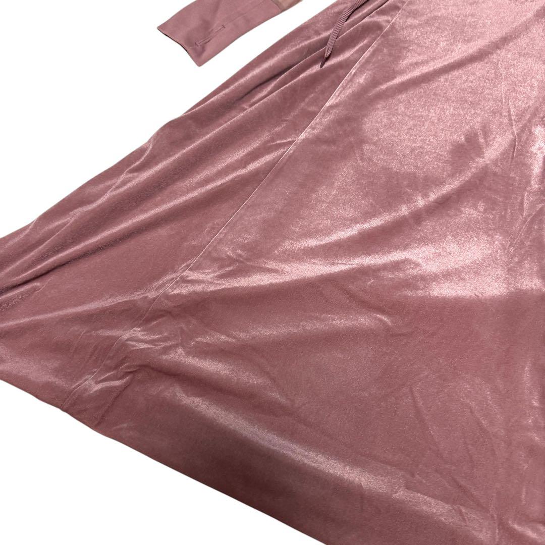 パメオポーズ　アンブロ レースアップ コンバイン ゲームシャツ ドレス　ピンク