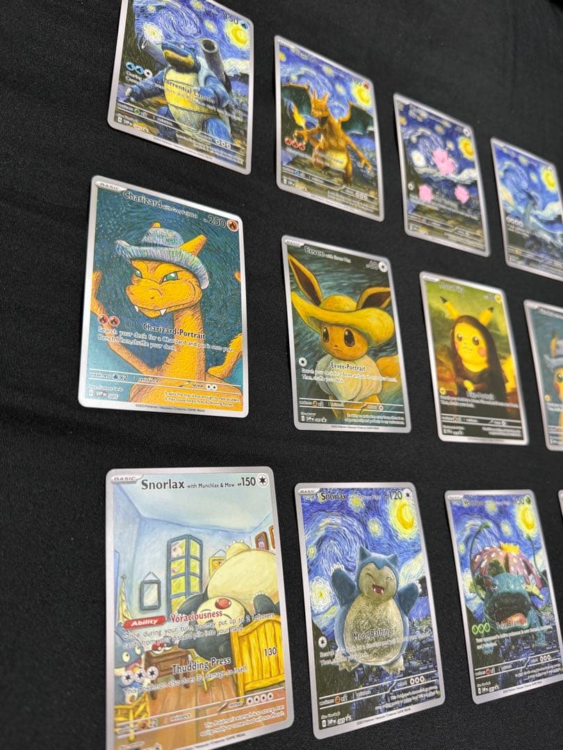 K*a様 「早いもの勝ち」ポケモンカード 星月夜アートカード 18枚セット ピカ