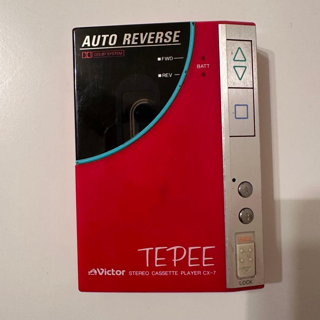 《最終値下げ》Victor TEPEE CX-7 カセットプレーヤー