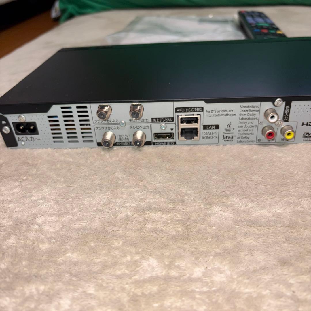 美品　Panasonic DMR-BRW510 ブルーレイレコーダー［送料込］
