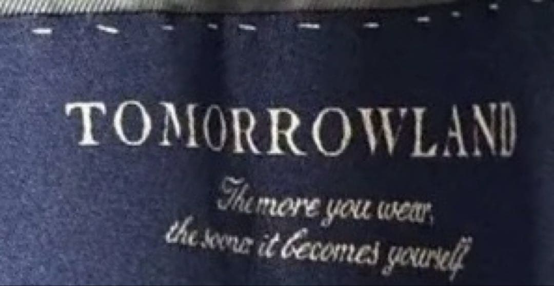 ゼニア生地 トゥモローランド セットアップ48 M〜L