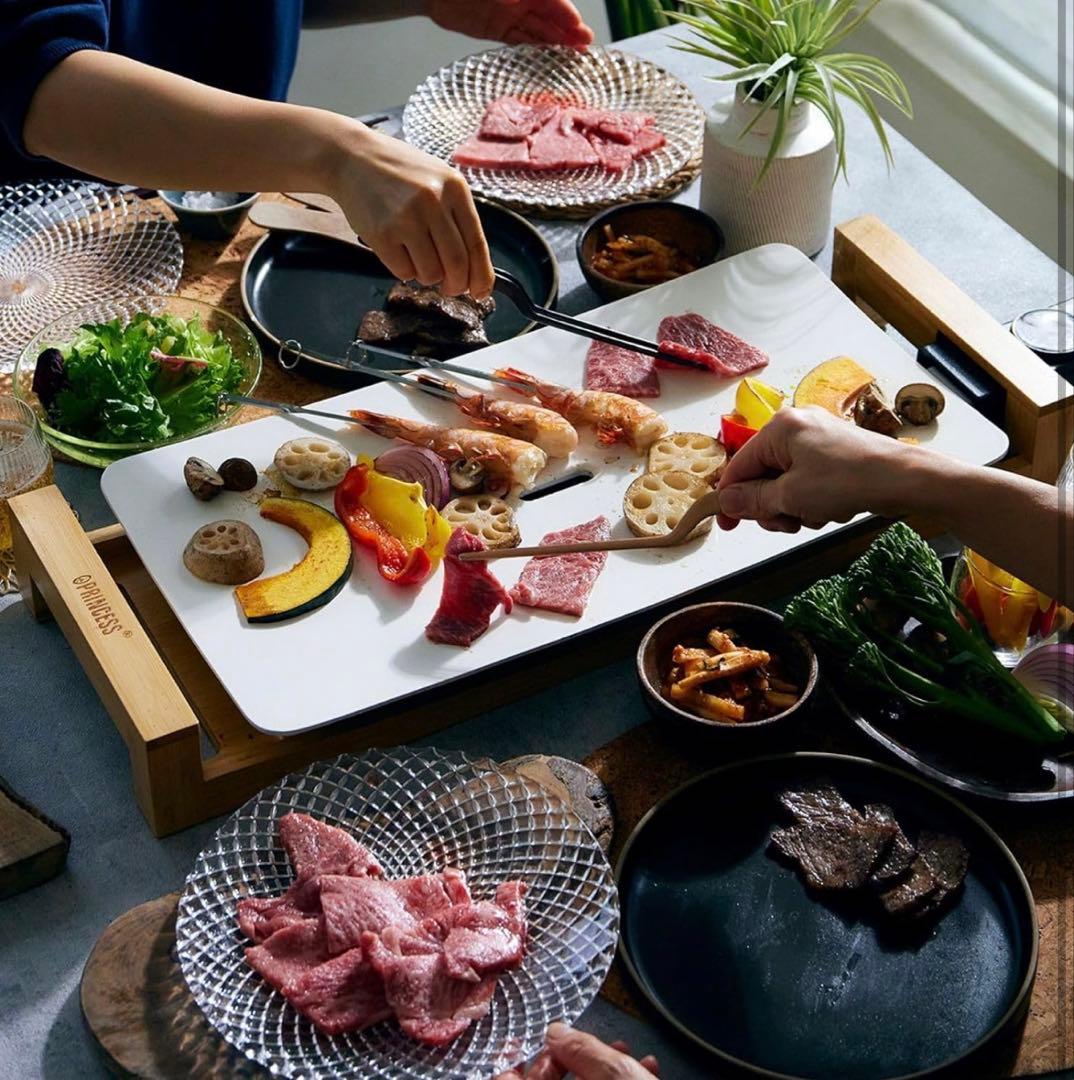 【新品】　PRINCESS テーブルグリル　ピュア