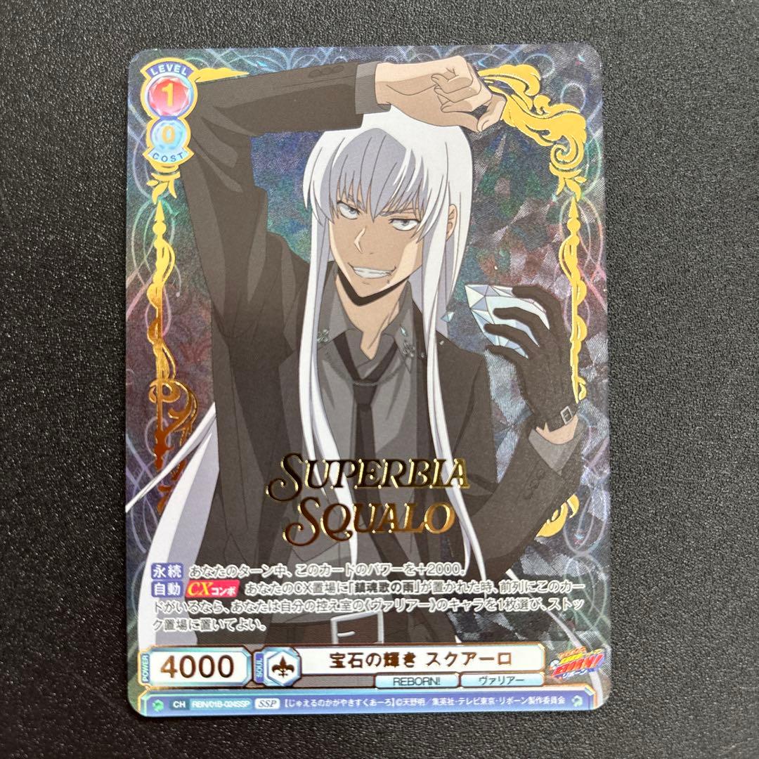 ヴァイスシュヴァルツブラウ　REBORN　SSP宝石の輝き　スクアーロ