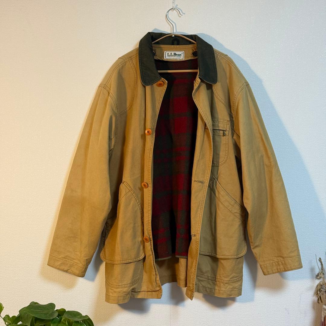 90s USA製 L.L.Bean ハンティングジャケット ダック ヴィンテージ