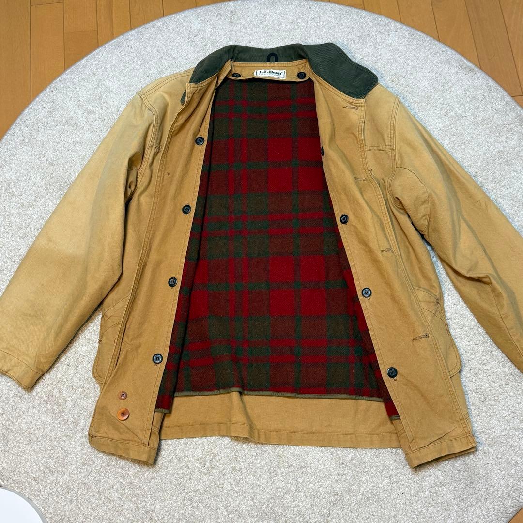 90s USA製 L.L.Bean ハンティングジャケット ダック ヴィンテージ