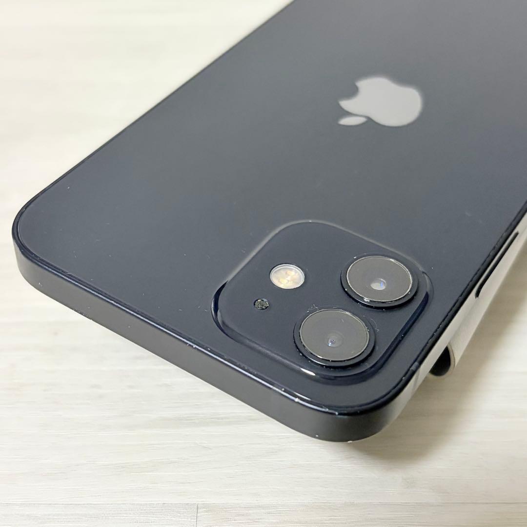 iPhone 12 ブラック 128GB SIMフリー 本体 ケーブル付き