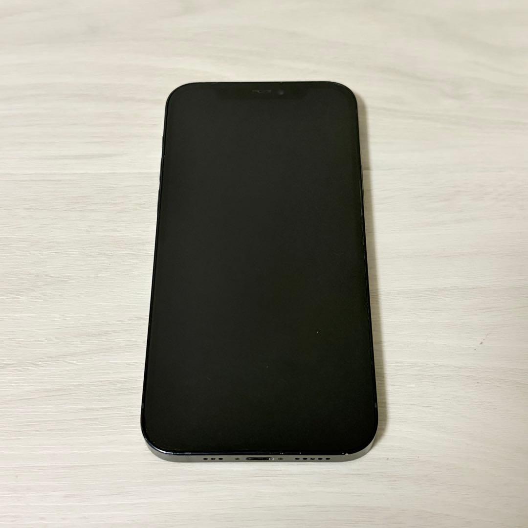 iPhone 12 ブラック 128GB SIMフリー 本体 ケーブル付き