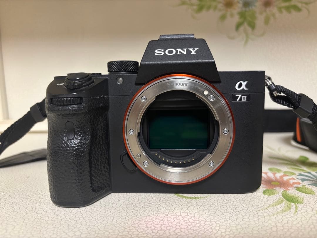 SONY α7 III 本体 バッテリー2個/ストラップ/アイカップ