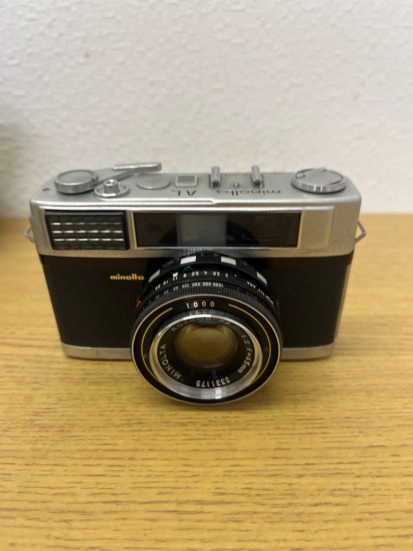 Minolta ミノルタＡＬ レンジファインダーカメラ　付属品　ケース付き