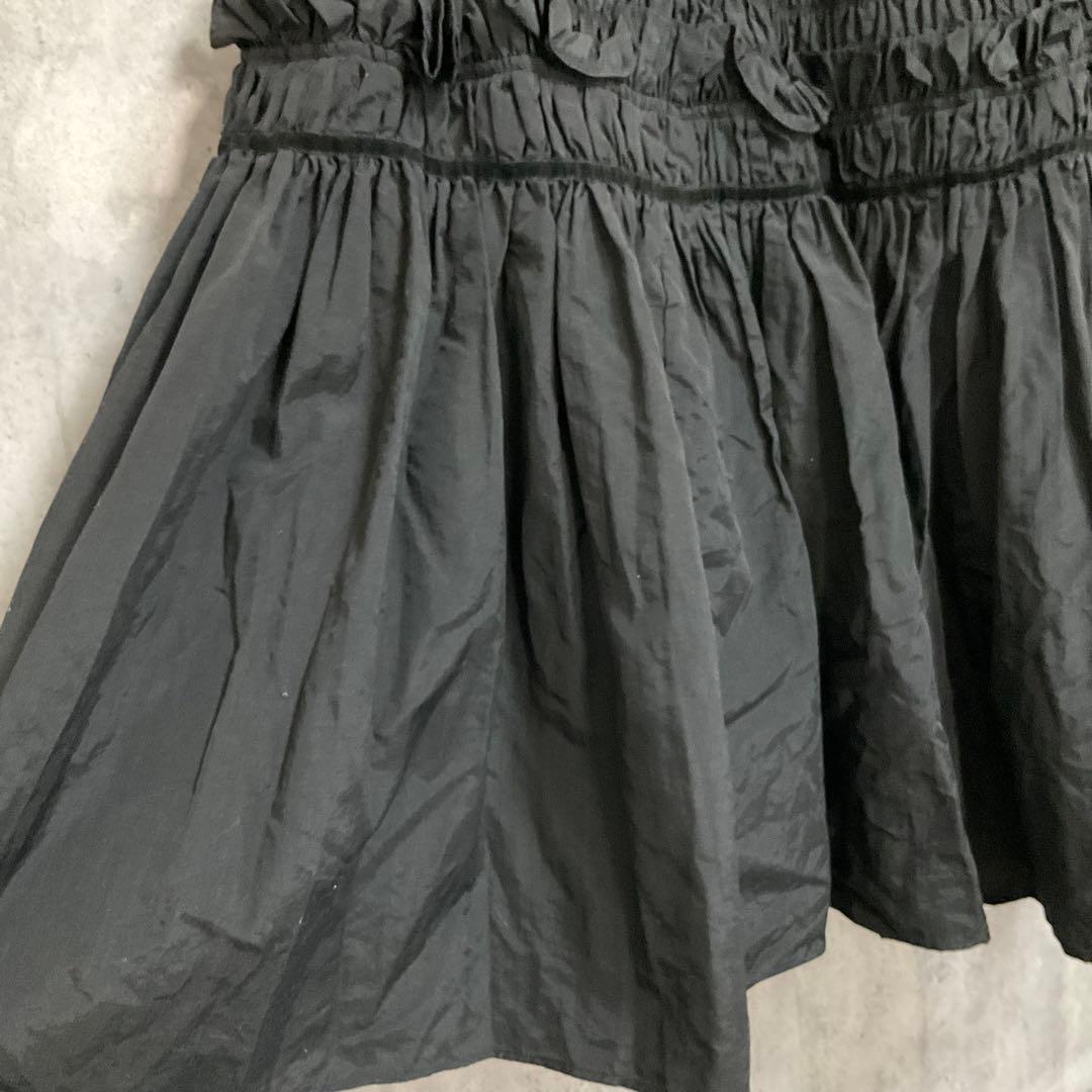 専用　新品　PERNA　ギャザーキャミフリルワンピース　フレアマキシワンピース