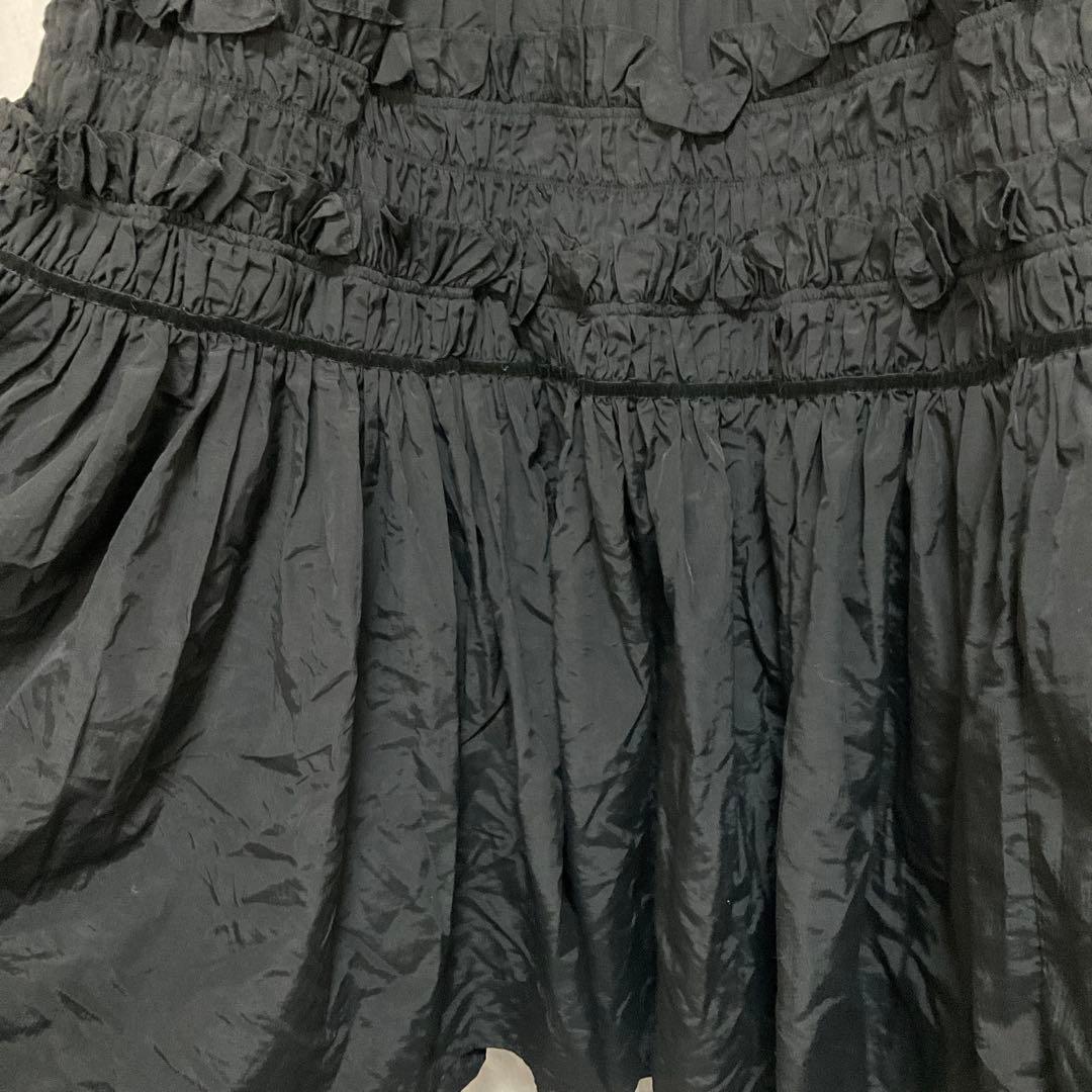 専用　新品　PERNA　ギャザーキャミフリルワンピース　フレアマキシワンピース