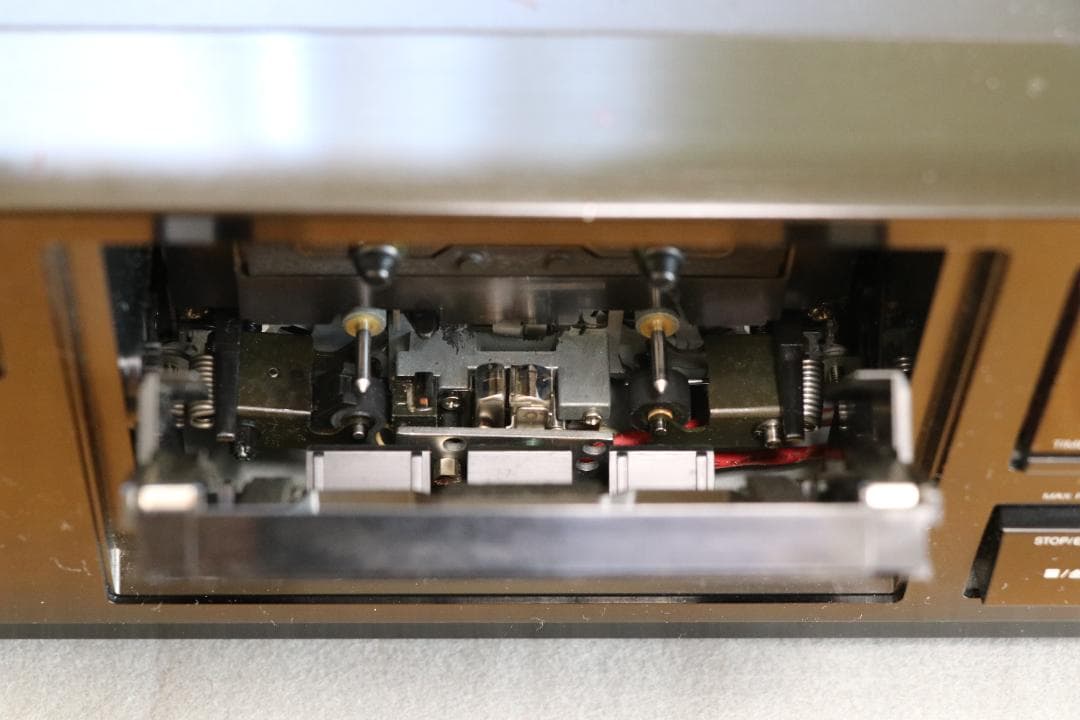 Victor TD-V707 カセットデッキ動作するジャンク