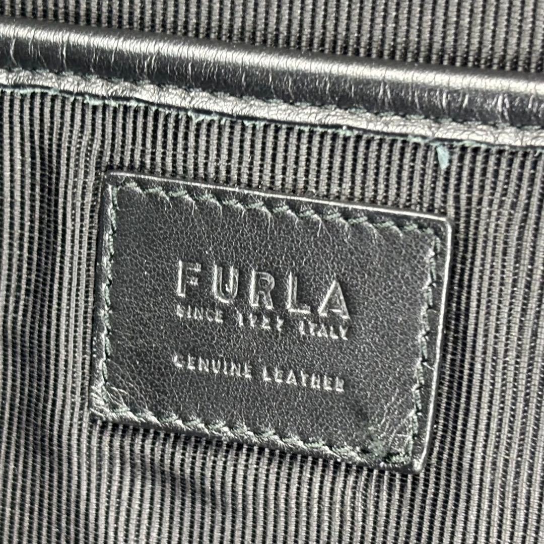 ✨美品✨ FURLA 本革 3wayビジネスバッグ ブラック